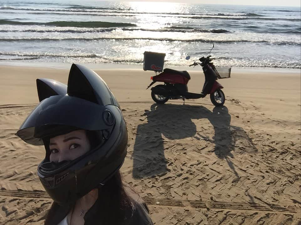 福山理子さんのインスタグラム写真 - (福山理子Instagram)「夕陽を見に行きたい！  #2019 #japantravel  #SSTR #能登半島  #hondatoday  #千里浜なぎさドライブウェイ  #SSTRか2019 #motercycletrip  #石川県 #バイク旅」8月20日 4時28分 - rikofukuyama