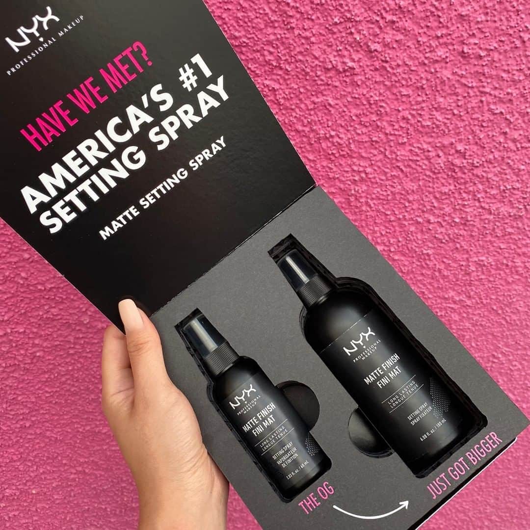 NYX Cosmeticsさんのインスタグラム写真 - (NYX CosmeticsInstagram)「❌ #GIVEAWAY CLOSED ❌ Have you met America's #1 Setting Spray? 👋 We're treating 5️⃣ lucky beauties to our Makeup Setting Spray PR Box! ✨ Here's how to enter: 💦 FOLLOW @nyxcosmetics 💦 LIKE this post 💦 TAG a friend 💦 It's THAT EASY •: US Only. Official #Sweepstakes Rules:  No purchase necessary. You must be over 13 years, a legal US resident.  Starts at 12:30 PM PDT on August 19, 2020 and ends at 12:30 PM PDT on August 20, 2020. Odds of winning depend on the total number of entries received.  Void where prohibited.  For Complete Rules: https://bit.ly/31ab9VF」8月20日 4時40分 - nyxcosmetics