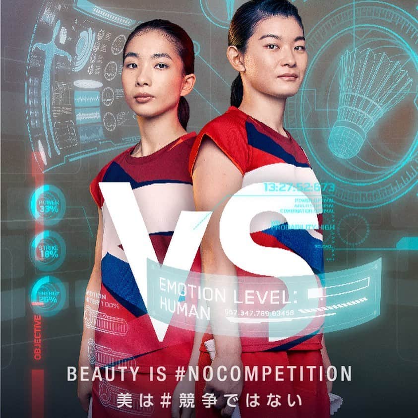 髙橋礼華のインスタグラム：「@skii が、私たちのこれまでのストーリーを、心の絆をテーマにステキなアニメーションにしていただきました😊ありがとうございます！！  ‪『VS MACHINES』‬  ‪美は　#競争ではない‬ ‪#NOCOMPETITION‬」