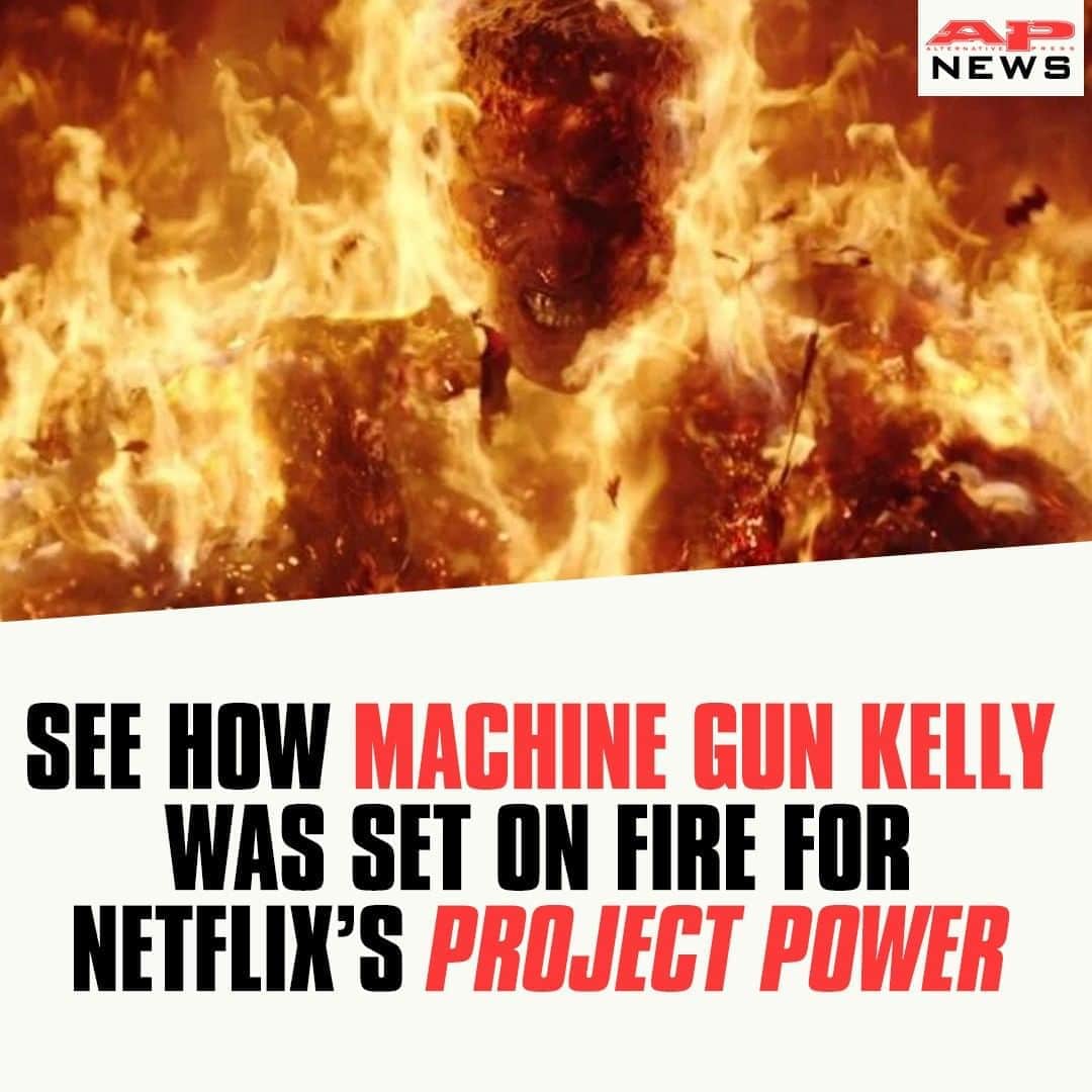 Alternative Pressさんのインスタグラム写真 - (Alternative PressInstagram)「WATCH: Transforming @machinegunkelly into a ball of fire for @netflix’s ‘Project Power’ was no easy task for the visual effects team⁠ LINK IN BIO⁠ .⁠ .⁠ .⁠ #machinegunkelly #mgk #netflix #netflixoriginal #netflixseries #projectpower #netflixprojectpower #firespecialeffects #firevisualeffects #alternativepress #altpress」8月20日 6時01分 - altpress