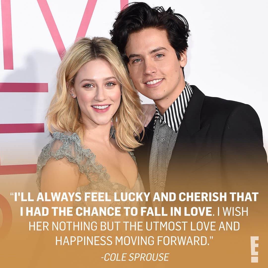 E! Onlineさんのインスタグラム写真 - (E! OnlineInstagram)「From one ex to another: Cole Sprouse has spoken out about his breakup from Lili Reinhart for the first time. His entire heartfelt message is at the link in our bio. (📷: Getty)」8月20日 6時01分 - enews