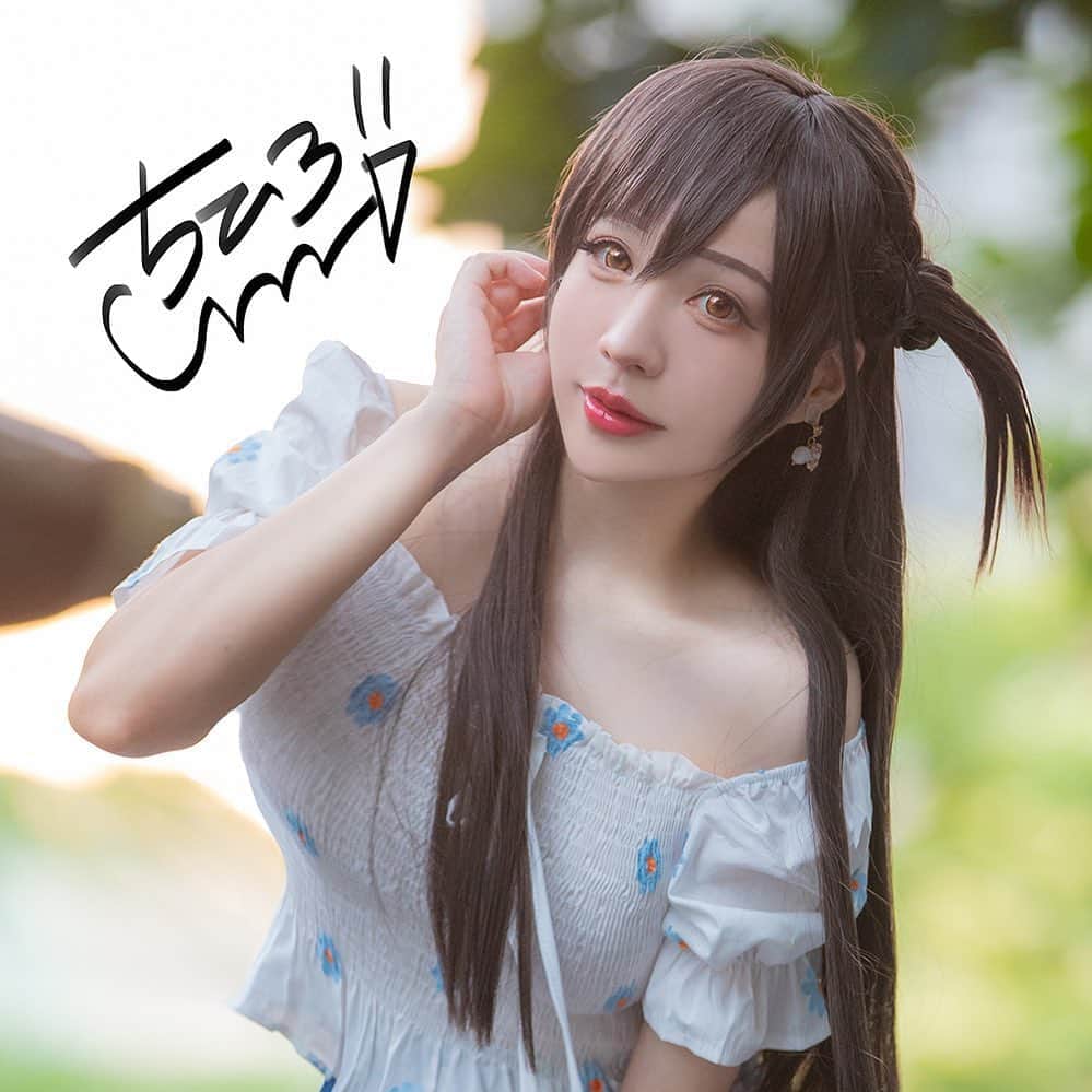 千尋のインスタグラム：「今天的時間都留給你囉❤️ 女友尋💗💗  #出租女友  #kanojookarishimasu  #kanojookarishimasucosplay #mizuharachizuru #mizuharachizurucos #cosplaygirl」