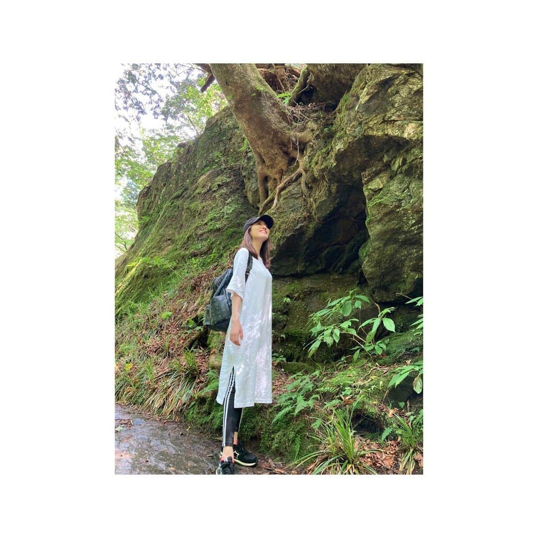 石田佳蓮さんのインスタグラム写真 - (石田佳蓮Instagram)「☺︎ 股関節伸展使って歩く歩く🐿🌈  #自然　#緑のある暮らし」8月20日 6時54分 - ishidakaren.gram