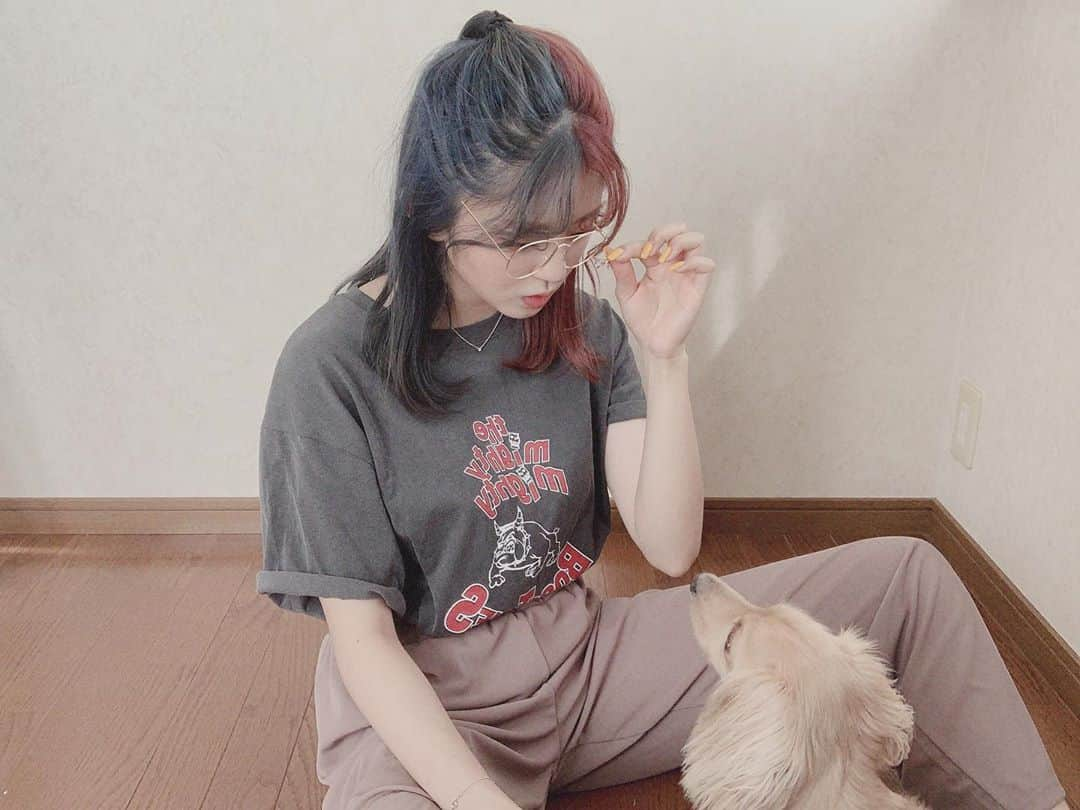 鈴本美愉さんのインスタグラム写真 - (鈴本美愉Instagram)「.  🤫  Tana🐕」8月20日 8時56分 - suzumotomiyu125