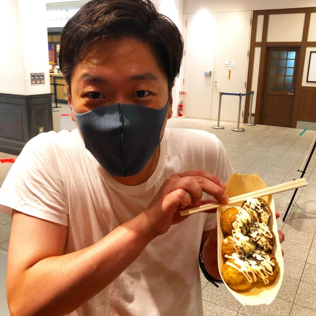 羽尻紘規さんのインスタグラム写真 - (羽尻紘規Instagram)「吉たこ #よしたこ #きちたこではない #きったこでもない #NGK1階」8月20日 18時49分 - hajirihiroki