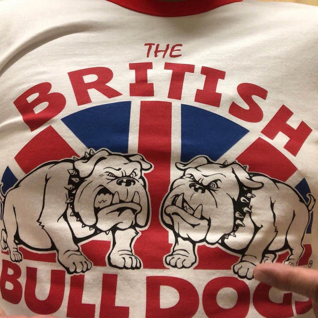 タイガーマスクさんのインスタグラム写真 - (タイガーマスクInstagram)「BRITISH BULLDOGS‼️ For ever‼️ #タイガーマスク #tigermask #njpw #britishbulldog #ダイナマイトキッド #デイビーボーイスミス」8月20日 18時53分 - tigermask.njpw_official