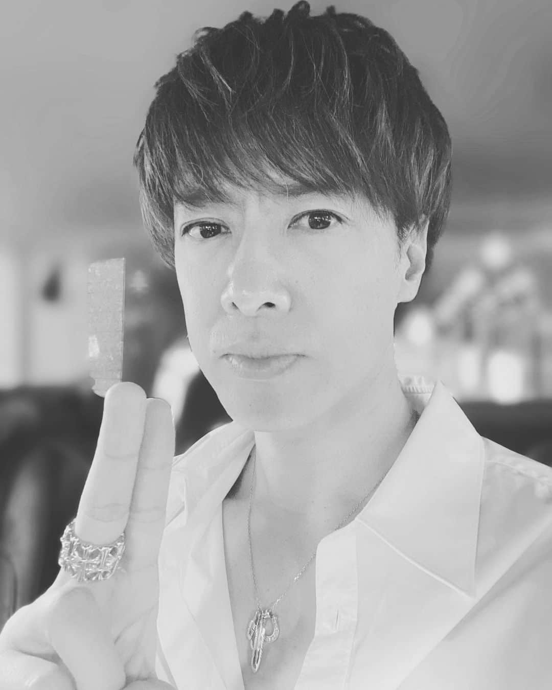 貴水博之のインスタグラム：「残暑。お仕事。暑い。髪切った。多数決。アオッ😜🎉🎉🎉🎉🎉🎉🎉🎉#lingering #summer #heat #hair #cut #washyour hands #gargle #mask #doourbest」