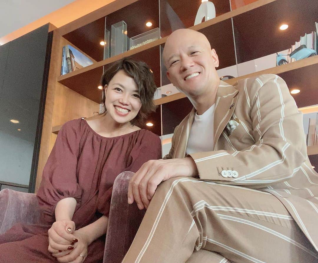 のインスタグラム：「宇宙一のカミさんとランチデート❤️ 癒される時間だ(^_−)−☆」