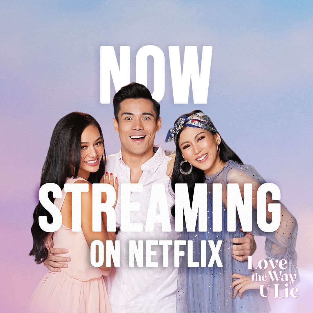 ポール・ソリアーノのインスタグラム：「NOW STREAMING #LoveTheWayULieOnNetflix!! congrats @cathygonzaga @xianlimm @kylieverzosa and Direk @rcrdelosreyes stream it now!! @netflixasia @tincanfilmsph @viva_films」