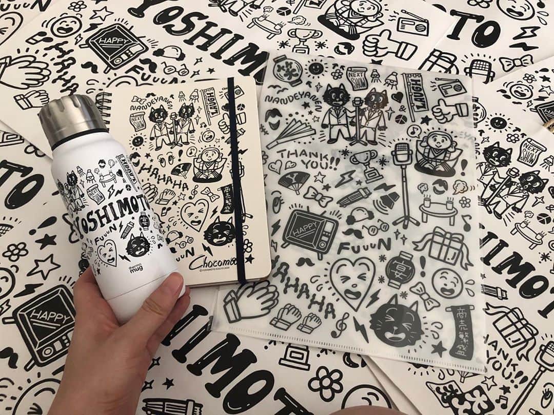 chocomooのインスタグラム：「全国のよしもとエンタメショップにて🏮(一部除く) 猫の漫才師がいます🎙  #よしもと #Chocomoo」