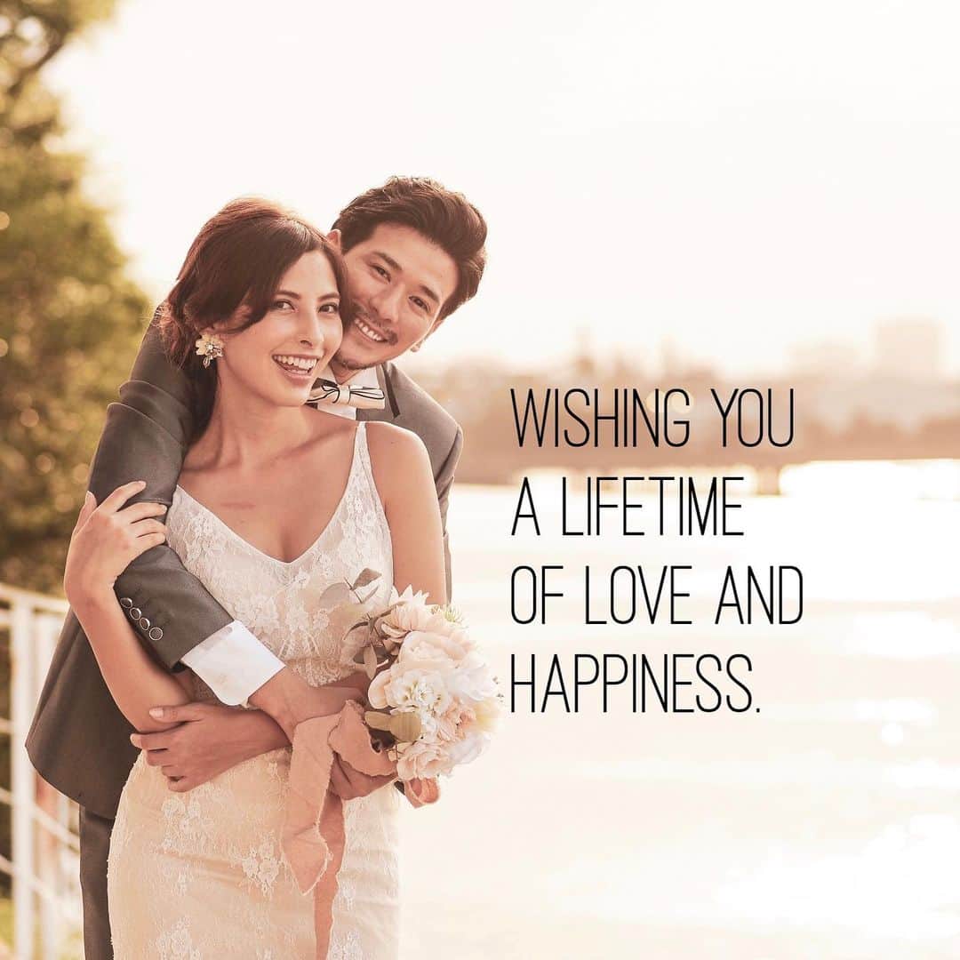 楠ダニエルのインスタグラム：「Wishing you a lifetime of love and happiness. ﻿  "人生が愛と幸せで溢れますように"  ﻿ 撮影で会いすぎて﻿ 兄妹みたいって良く言われる☺️笑﻿ ﻿ ﻿ #model#male#freemodel#洋装#新郎新婦#memory#メンズモデル#フリーモデル #インスタ映え#freelance#photo#bridal #フリーランスモデル#笑顔#モデル#撮影#タキシード #tuxedo #workout #wedding #ウェディングドレス #前撮り#hot#shootingday #イケメン#japanese #studio #ブライダル#ウエディング#結婚」