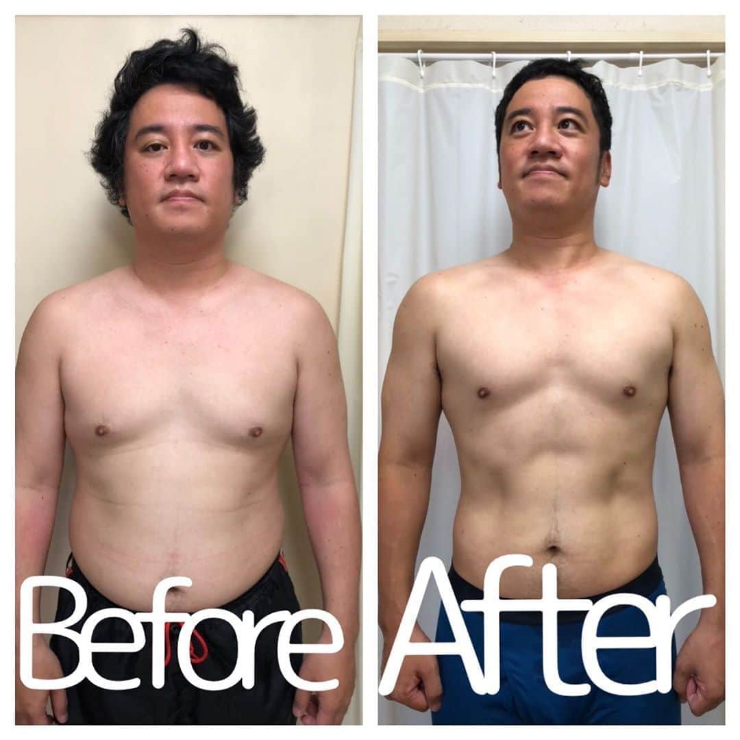 のインスタグラム：「退院する時コップ持つ手が震えるぐらい筋力体力落ちていたのでもう一回鍛え直してやろうとやったりました！約二ヵ月半！！ラーメン食わせろ！」