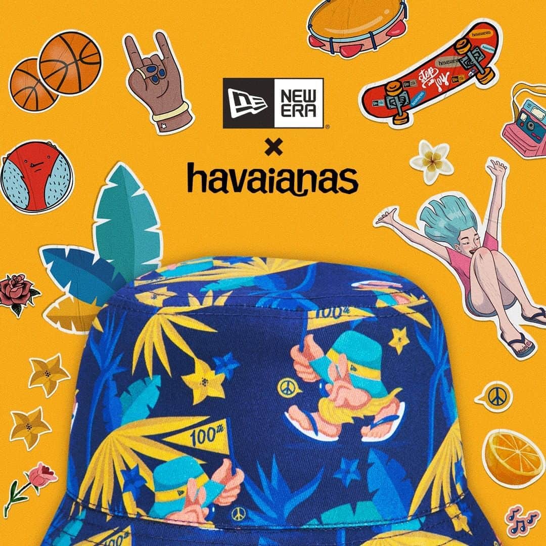Havaianas Europeさんのインスタグラム写真 - (Havaianas EuropeInstagram)「When two brands come together, we play in the best of both universes. There’s a new collaboration coming right up and we're already in love with it. Are you excited? #neweraXhavaianas #havaianas #newera100years」8月20日 16時30分 - havaianaseurope