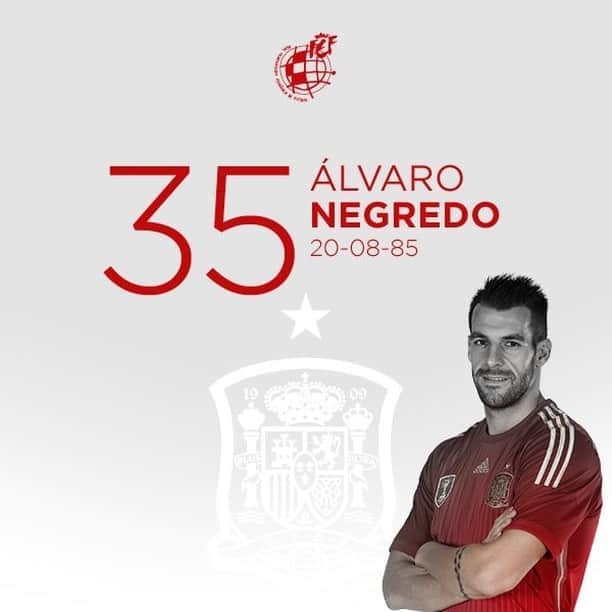 サッカー スペイン代表チームさんのインスタグラム写真 - (サッカー スペイン代表チームInstagram)「🥳 ¡Feliz cumpleaños a @AlvaroNegredo9! El internacional del @cadizclubdefutbol, campeón de la #EURO2012, cumple 3️⃣5️⃣ años.  ¡Muchas felicidades!🎂  #HBD」8月20日 16時59分 - sefutbol