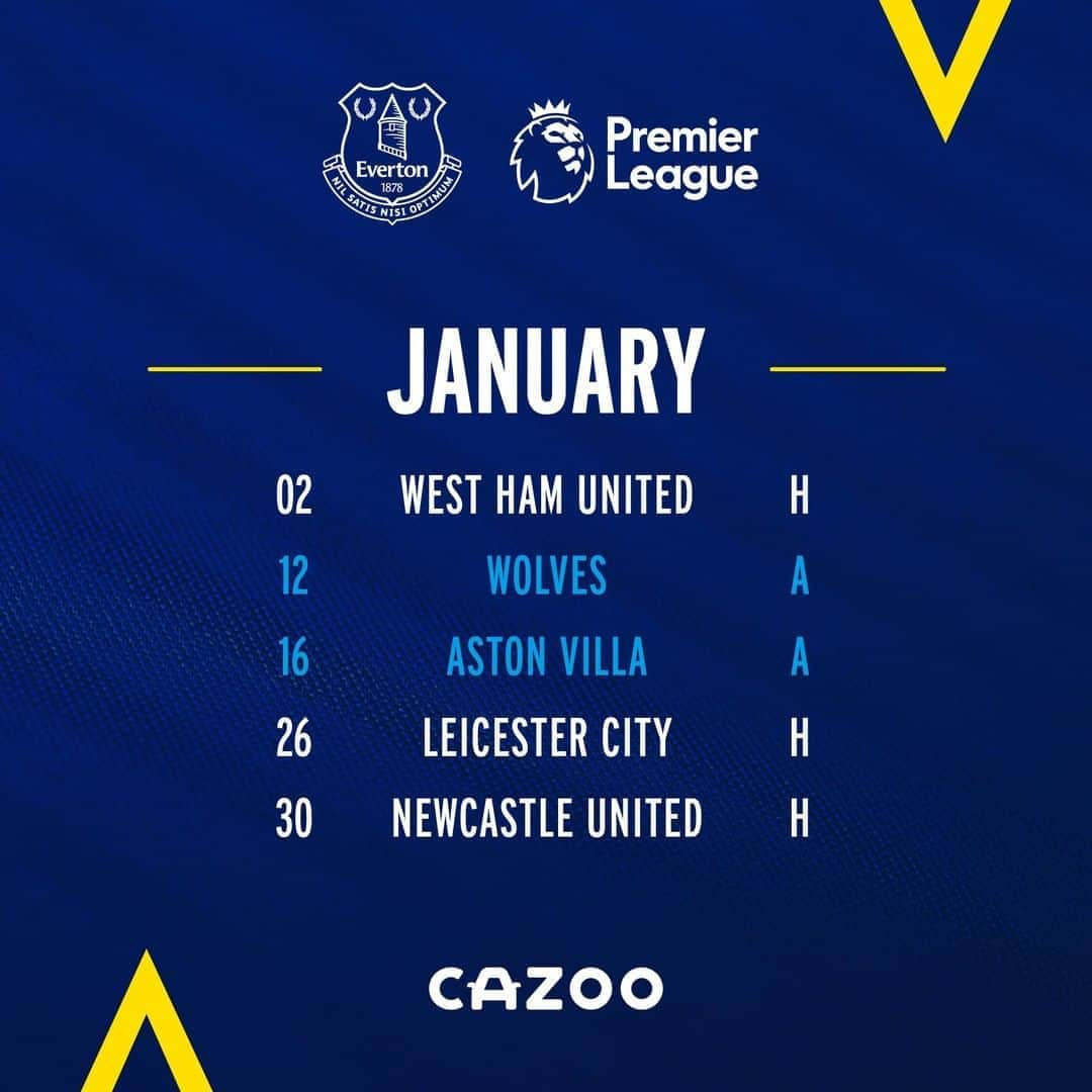 エヴァートンFCさんのインスタグラム写真 - (エヴァートンFCInstagram)「Our 2020/21 #PLFixtures! 📅」8月20日 17時04分 - everton