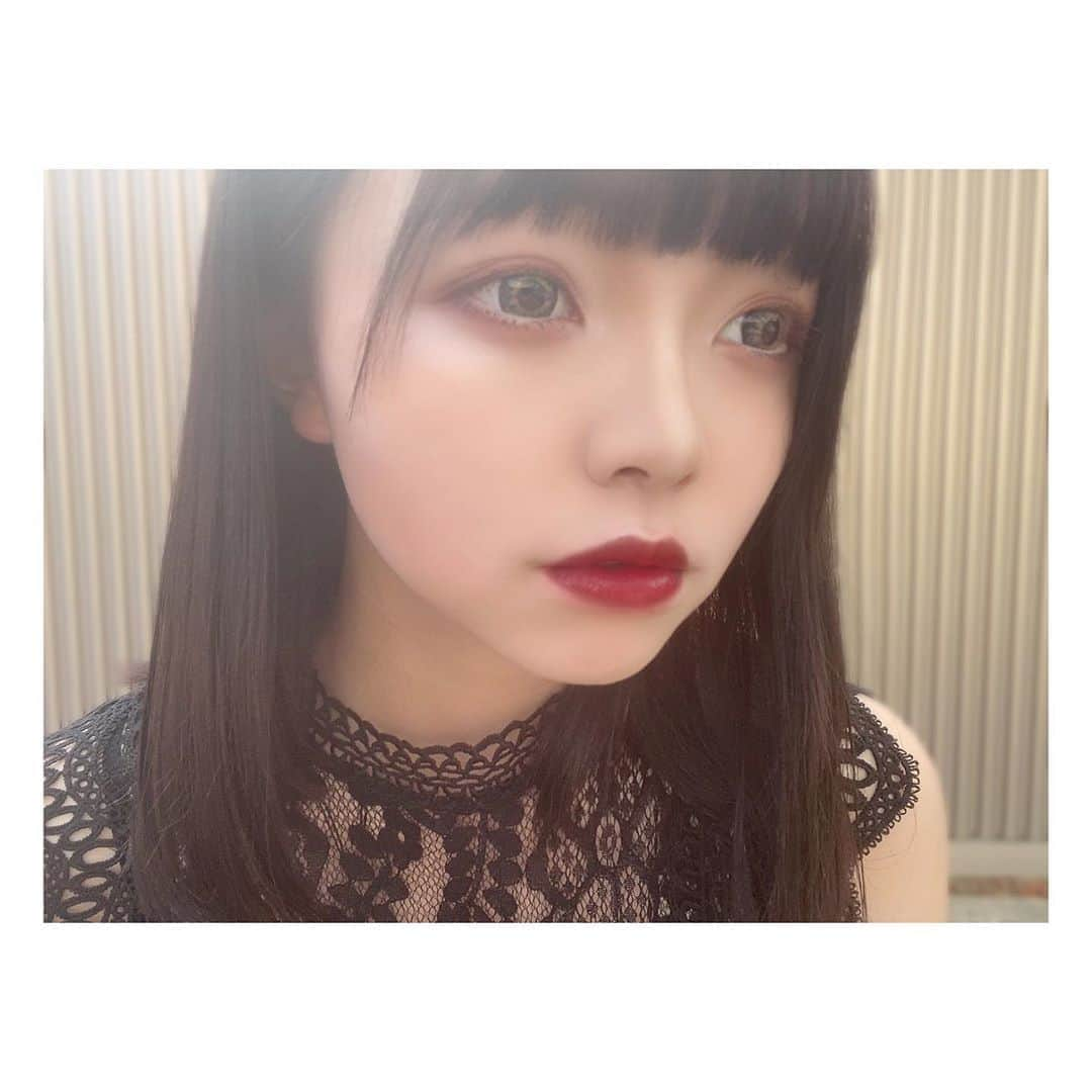 奥本陽菜さんのインスタグラム写真 - (奥本陽菜Instagram)「ドールメイクに挑戦しました🙋‍♀️ ・ ・ ・ ・ ・ ・ ・ #お人形さんって #褒め言葉と知り #調子に乗りました」8月20日 17時09分 - hinanohiroshima