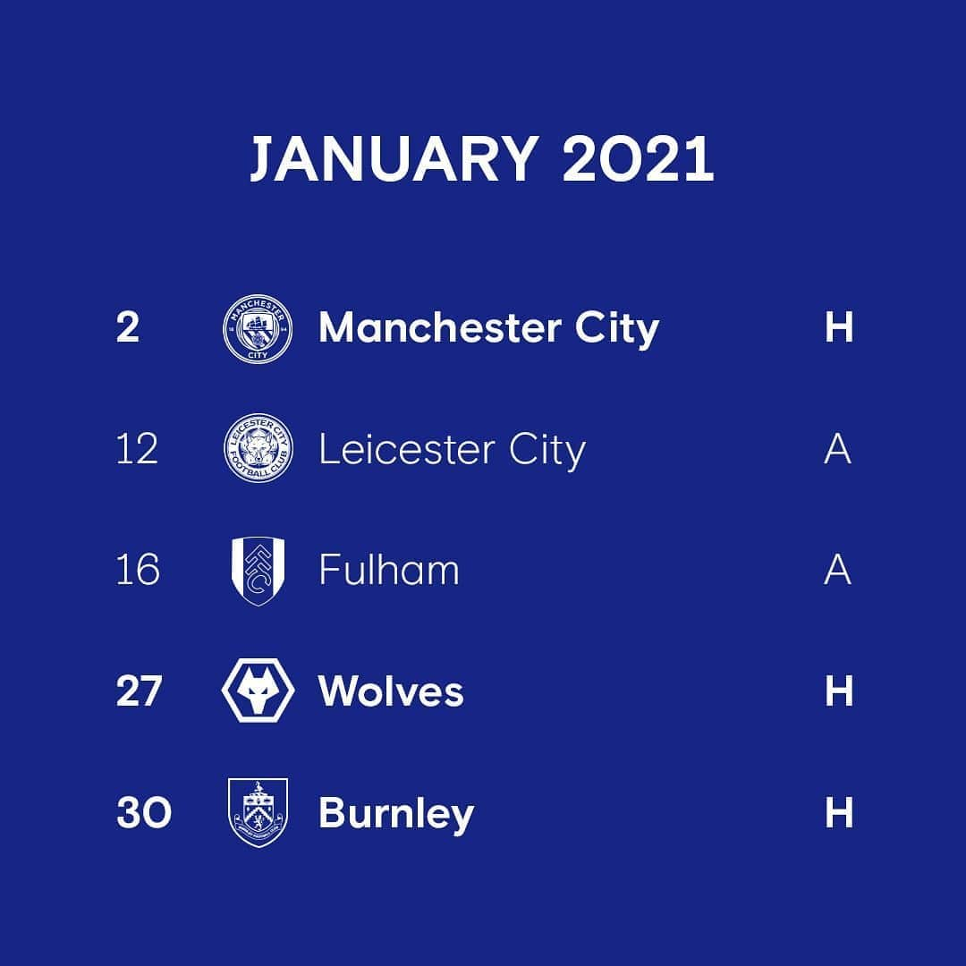 チェルシーFCさんのインスタグラム写真 - (チェルシーFCInstagram)「Our 2020/21 Premier League fixtures! 🤝 Thoughts? #PLfixtures #CFC #Chelsea」8月20日 17時27分 - chelseafc