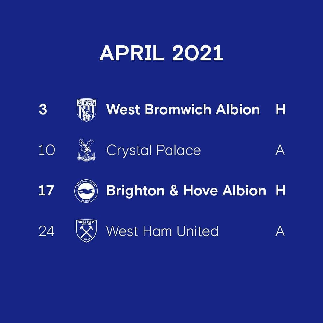 チェルシーFCさんのインスタグラム写真 - (チェルシーFCInstagram)「Our 2020/21 Premier League fixtures! 🤝 Thoughts? #PLfixtures #CFC #Chelsea」8月20日 17時27分 - chelseafc