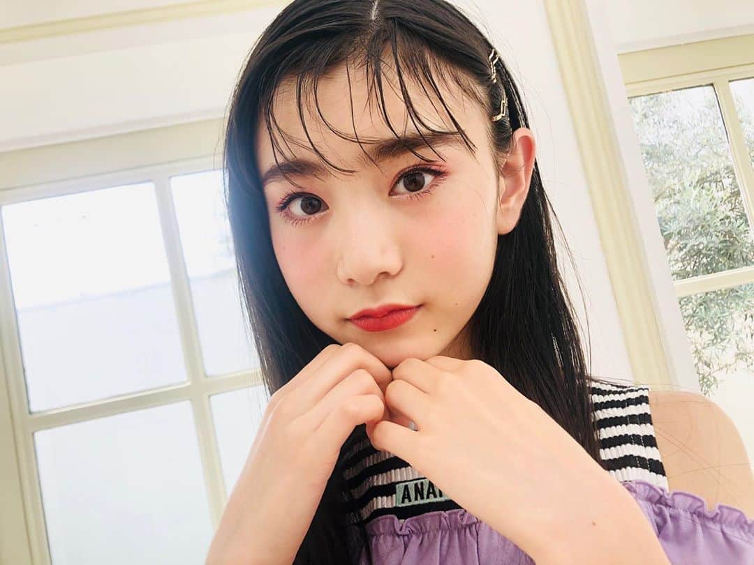 ニコ☆プチのインスタグラム：「こんどぅー🌷 . . #近藤藍月  #8月号駆け込みオフショ祭🏮」