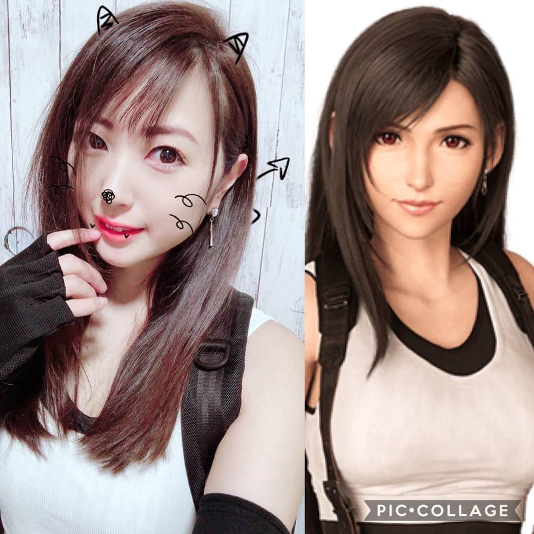 小倉遥さんのインスタグラム写真 - (小倉遥Instagram)「ありものでがんばったティファ　#FF7  #tifa」8月20日 21時05分 - haruka_ogura