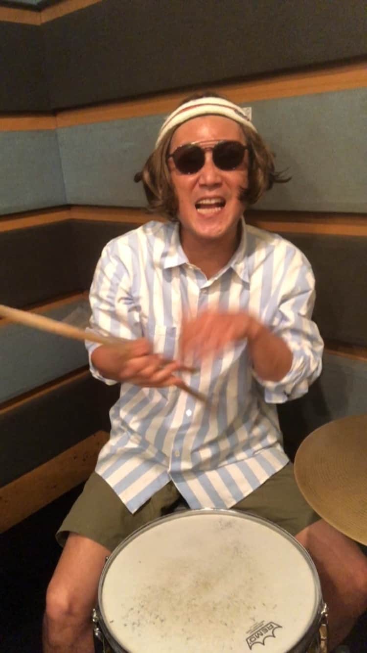 おたこぷーのインスタグラム：「ドラム謝罪　#コロナ」