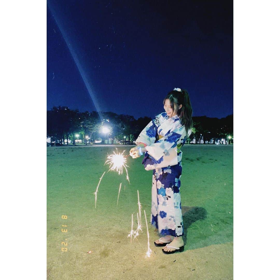 荒井優希さんのインスタグラム写真 - (荒井優希Instagram)「花火🎆」8月20日 21時43分 - araiyuki57