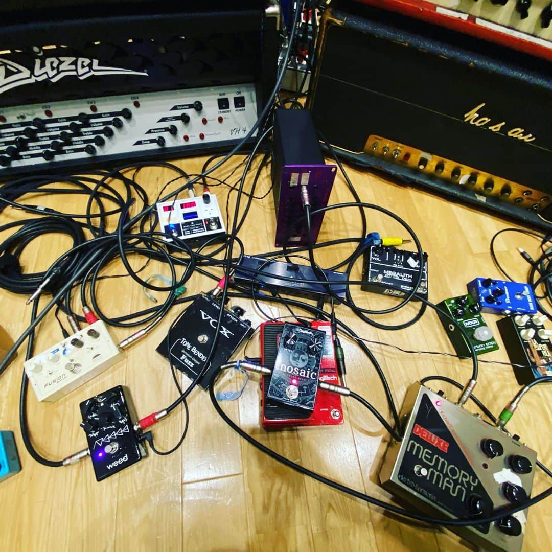 Man With A Missionさんのインスタグラム写真 - (Man With A MissionInstagram)「Recording new stuff  #manwithamission #recording #new #stuff #sonomanma」8月20日 21時56分 - mwamofficial