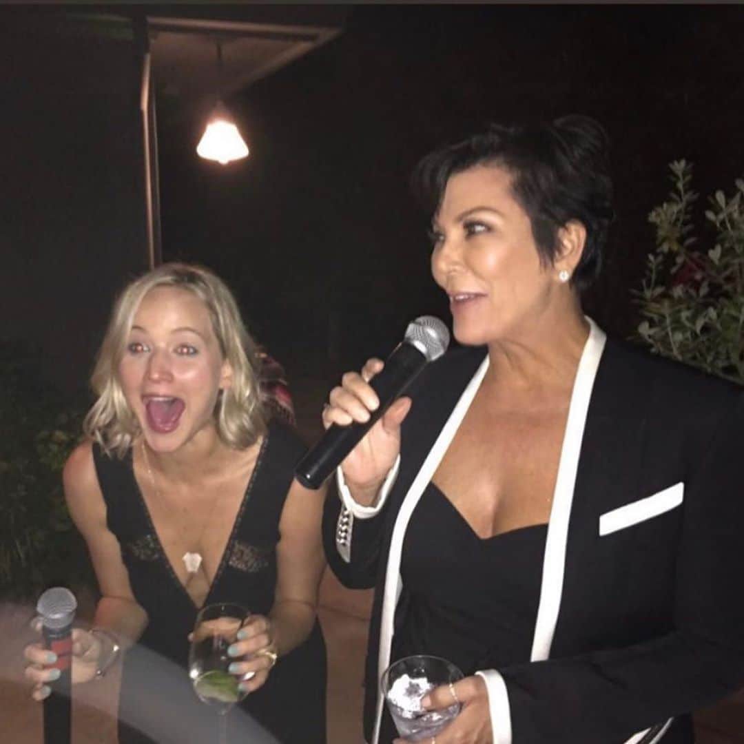 E! Onlineさんのインスタグラム写真 - (E! OnlineInstagram)「You can't spell Kris Jenner without Jennifer Lawrence. Just saying... (📷: Kris Jenner)」8月20日 22時02分 - enews
