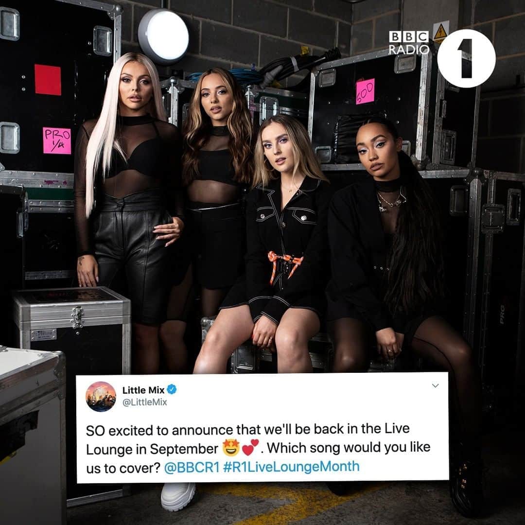 BBC Radioさんのインスタグラム写真 - (BBC RadioInstagram)「Who do you think Little Mix should cover in the Live Lounge? 👇」8月20日 22時44分 - bbcradio1
