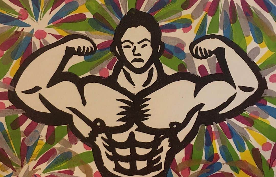駒場孝のインスタグラム：「‪プレバトありがとうございましたー！‬ ‪嬉しいー！‬ ‪Tシャツ作ろう！‬」