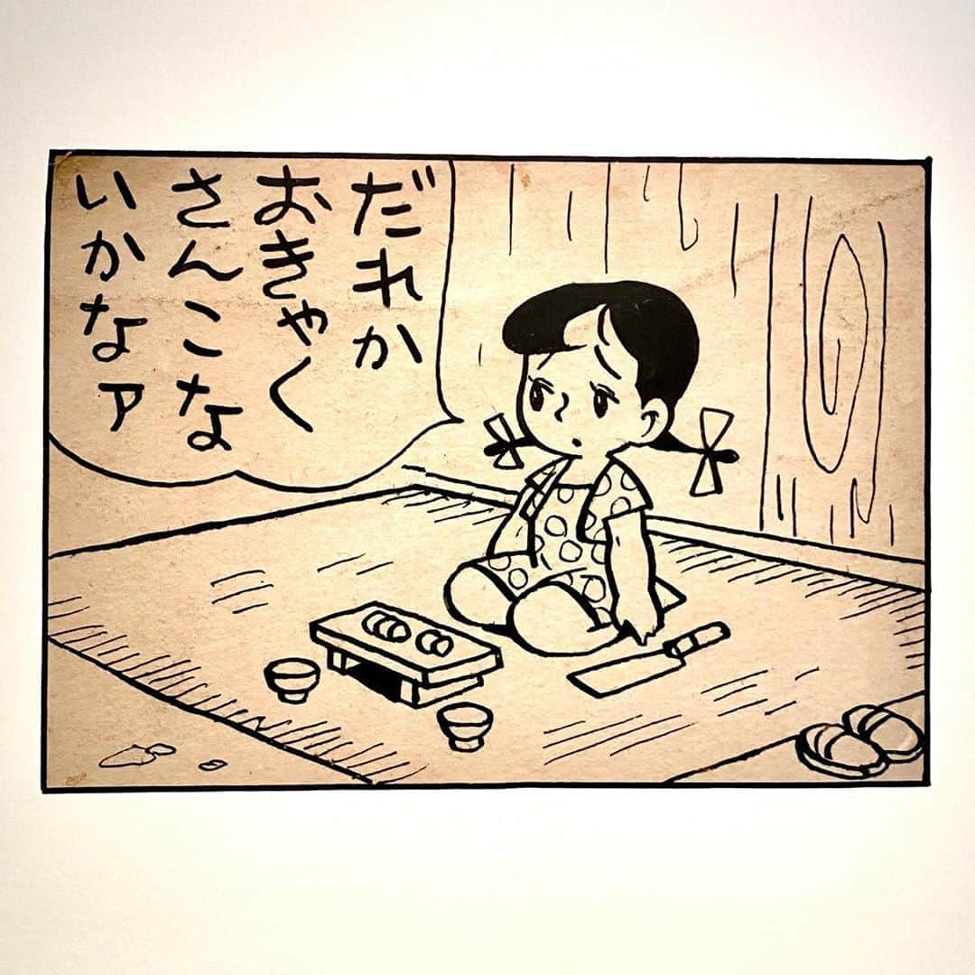 江口寿史のインスタグラム：「関谷ひさし先生（1928〜2008）の『ストップ！にいちゃん』以前の絵。もう滅っ茶苦茶に可愛い！今この切ない可愛さにとても惹かれる。」