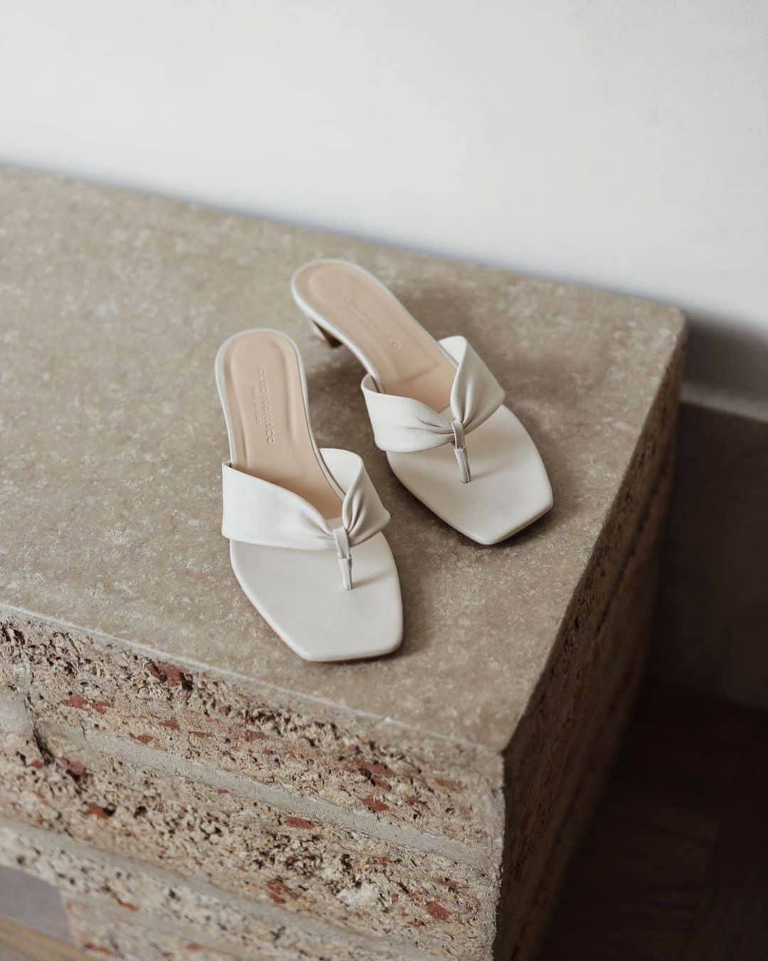 Club Monacoのインスタグラム：「A summer icon. Meet the Miara, our favorite luxe leather thong sandal.」