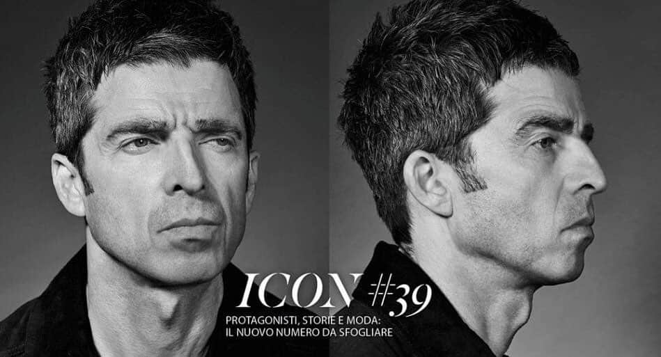 ノエル・ギャラガーさんのインスタグラム写真 - (ノエル・ギャラガーInstagram)「"After we shot it for the November cover, we asked Noel Gallagher if he wanted to see the photos. His answer. 'No thank you. I know my face'. " Noel gracing the cover of Italy's @iconmagazine.it back in 2017. #ThrowbackThursday」8月21日 1時11分 - themightyi