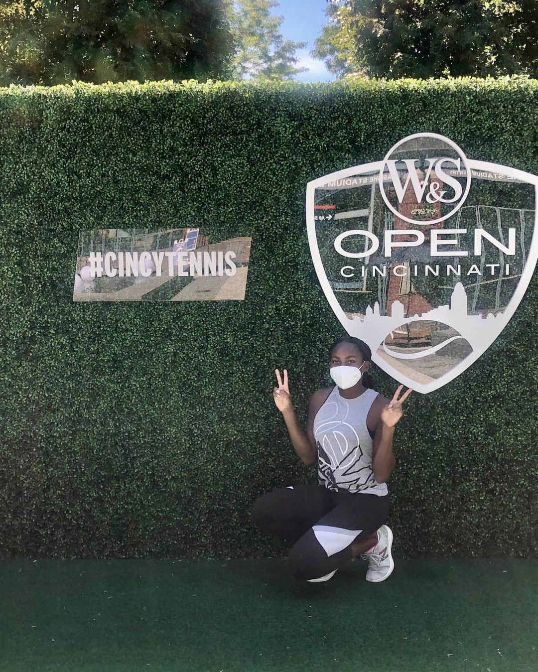 WTA（女子テニス協会）さんのインスタグラム写真 - (WTA（女子テニス協会）Instagram)「Hi @cocogauff 👋✌️ #CInCyTENNIS」8月21日 1時55分 - wta