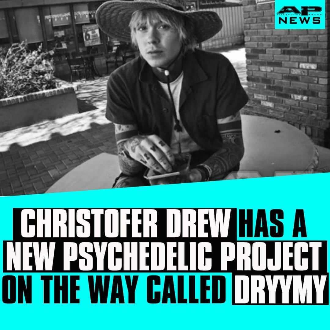 Alternative Pressさんのインスタグラム写真 - (Alternative PressInstagram)「Make sure your headphones are close by because new music from Christofer Drew’s psychedelic project Dryymy is on its way ⁠ LINK IN BIO⁠ .⁠ .⁠ .⁠ #christoferdrew #dryymy #nevershoutnever #nsn #christoferdrewpsychedelicproject #alternativepress #altpresss」8月21日 2時30分 - altpress