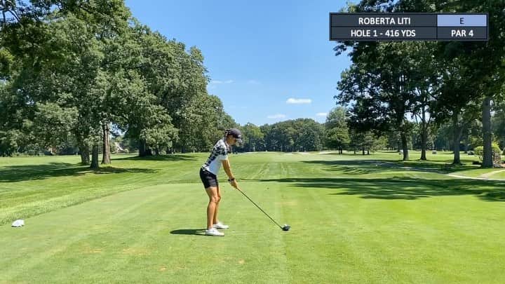 ヴィッキー・ハーストのインスタグラム：「9 holes at Stone Oak Country Club with Vicky and @robiliti ➡️ LINK IN BIO FOR FULL VIDEO ‼️ @lpga_tour @road2lpga @lpga_pros  @girlsgolf  #lpga #golf #onthecourse #pga」