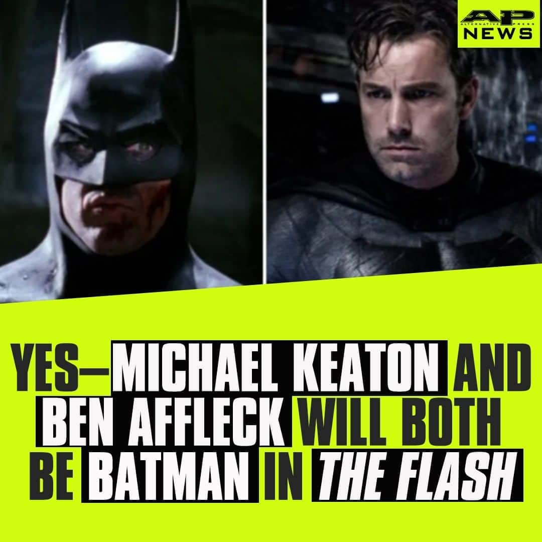 Alternative Pressさんのインスタグラム写真 - (Alternative PressInstagram)「It looks like both @michaelkeatondouglas and @benaffleck are putting on the Batsuit for @dccomics’ upcoming film ‘The Flash’ ⁠ LINK IN BIO⁠ .⁠ .⁠ .⁠ #michaelkeaton #benaffleck #batman #thebatman #dccomics #dcuniverse #dcheroes #theflash #theflashmovie #alternativepress #altpress」8月21日 13時30分 - altpress