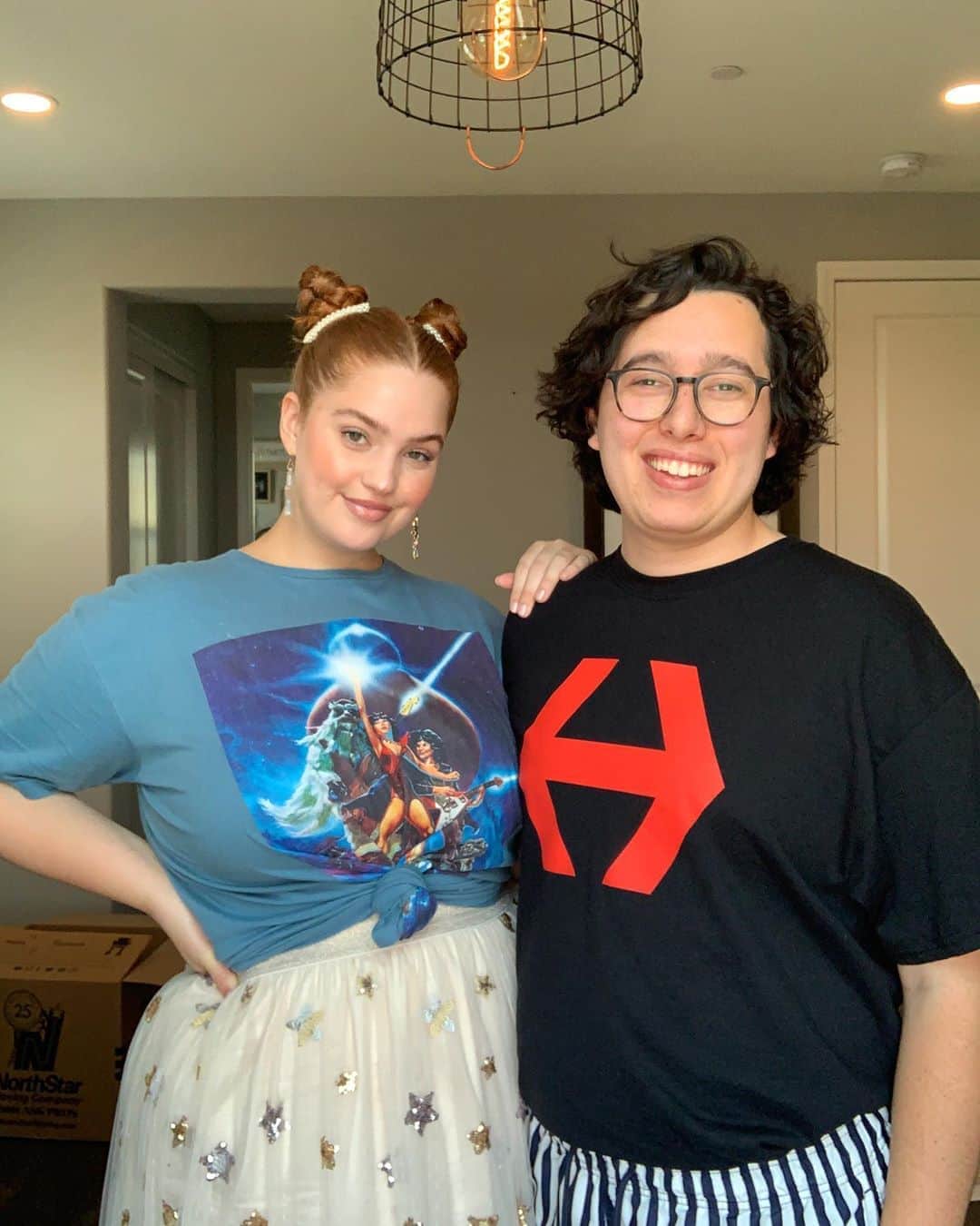 ブリー・キッシュのインスタグラム：「✨💥 HALYX DAY 💥✨ after twenty months of work, @matthew_serrano’s first FEATURE DOCUMENTARY premieres for free on @defunctlandofficial’s youtube channel at 4pm PST, 7pm EST! 🎤⚡️🎼🎸 if you love disney history, rock ‘n roll, or bass playing wookiees.. this doc is for you. watch LIVE FROM THE SPACE STAGE: A HALYX STORY today 🚀🤘🏼」