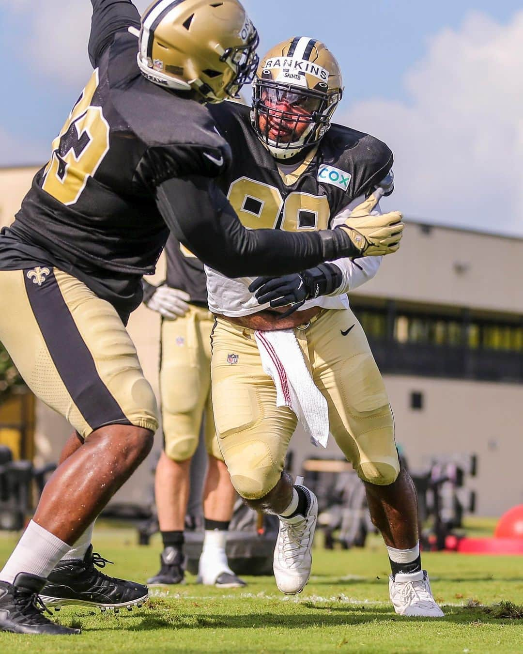 ニューオーリンズ・セインツさんのインスタグラム写真 - (ニューオーリンズ・セインツInstagram)「🛑 Defensive depth 🛑 #SaintsCamp」8月21日 6時04分 - saints