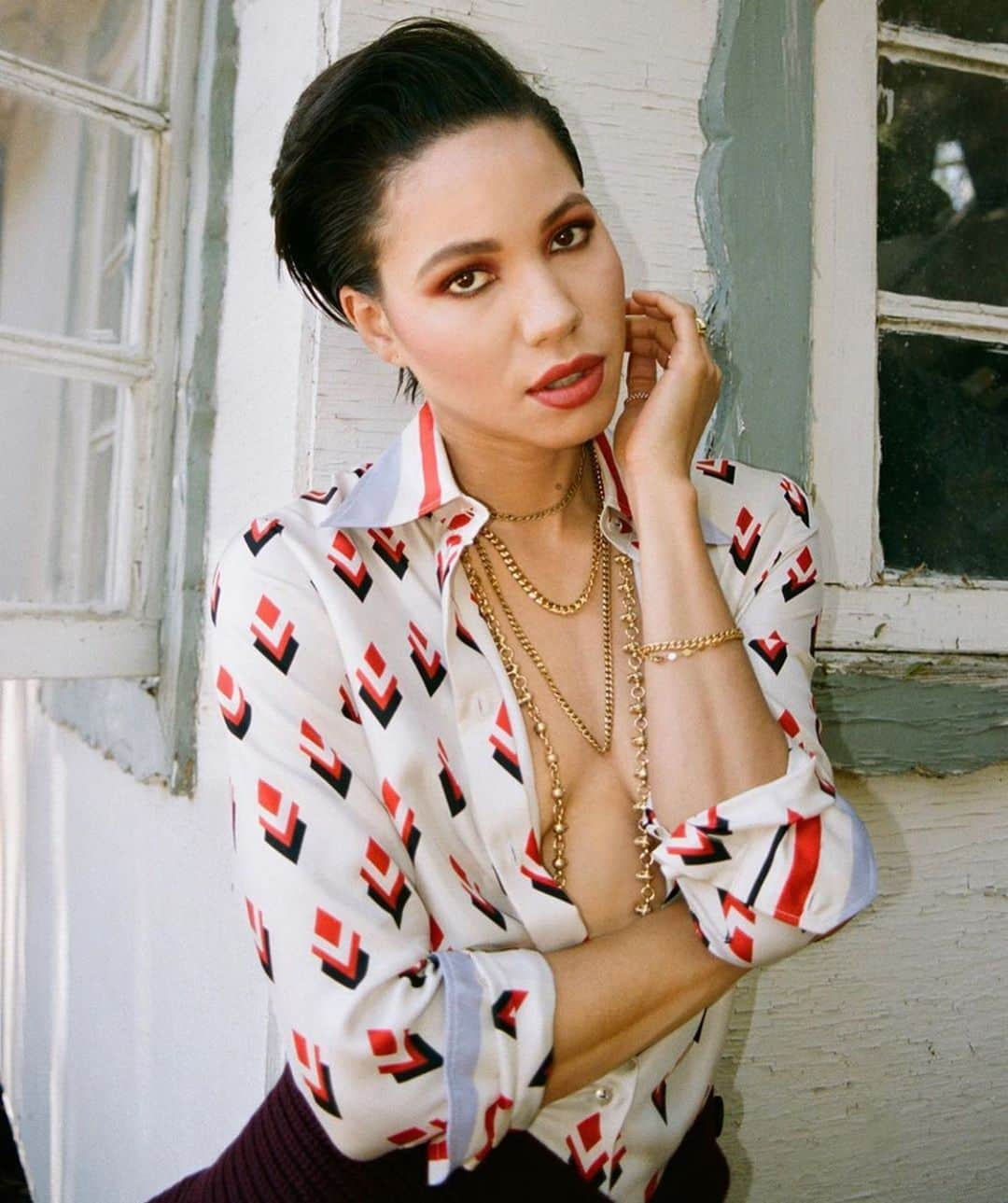 Vincent Oquendoさんのインスタグラム写真 - (Vincent OquendoInstagram)「Okrrr #jurneesmollett for @interviewmag shot by @richieshazam 😍」8月21日 8時56分 - makeupvincent