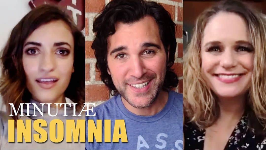 アンドリア・バーバーのインスタグラム：「Three actors, six characters. Wha??? Was so thrilled to reunite with my favorite familia for an episode of MINUTIAE on @juanpablodipace’s YouTube channel! Link in bio. 🎬🍷🍽」