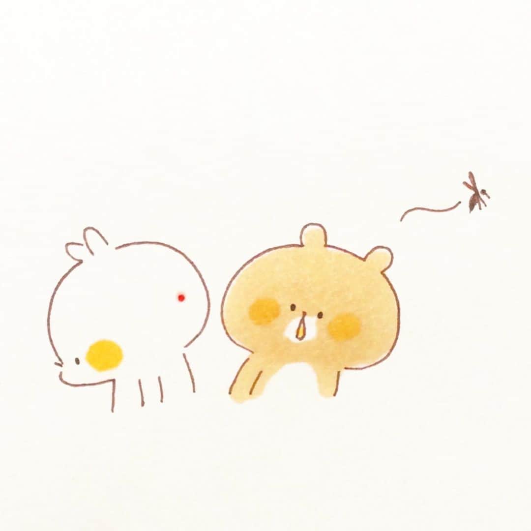 のインスタグラム：「痒さが増した気がする #蚊#mosquito#イラスト#illustration#ウサギタケ#usagitake」