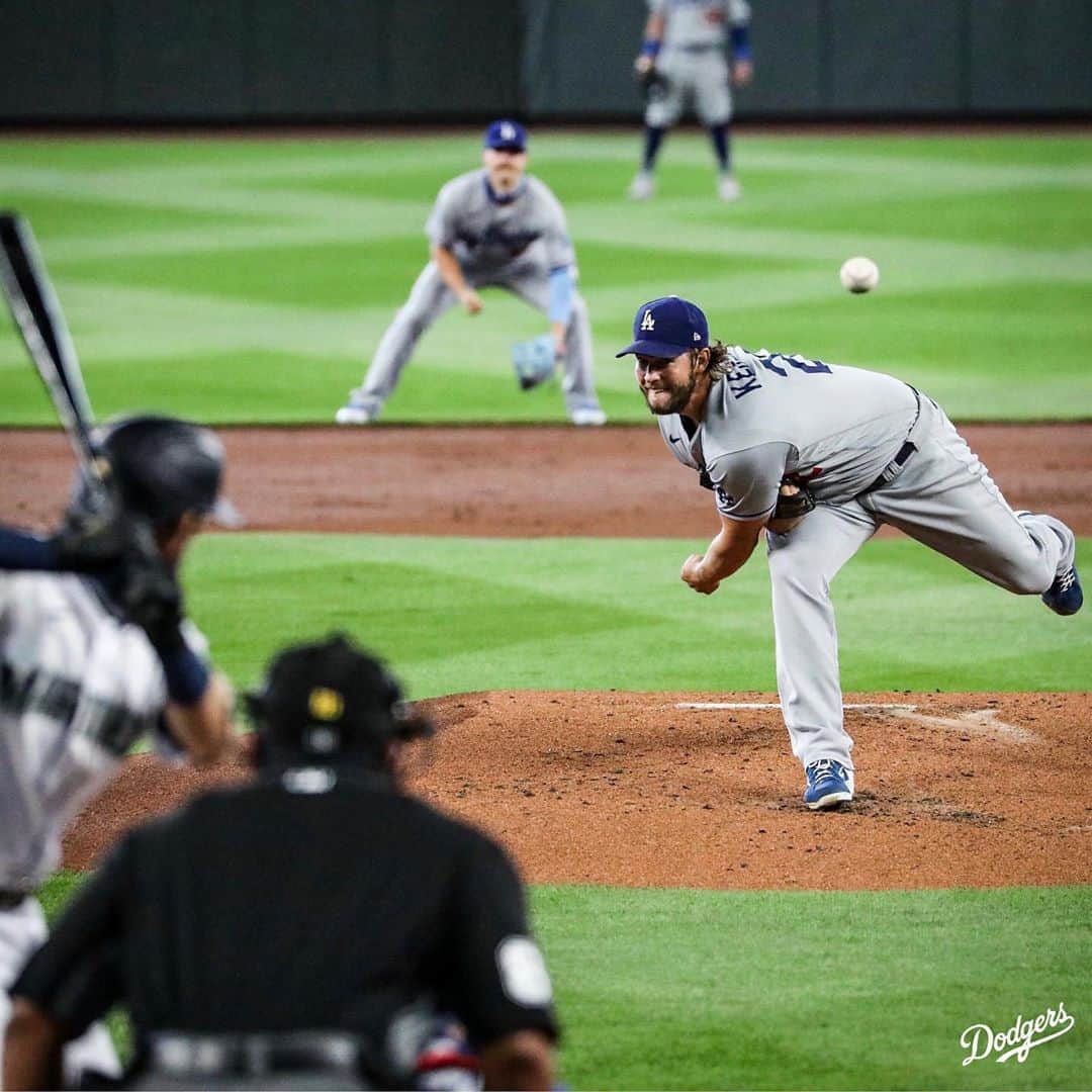 Los Angeles Dodgersさんのインスタグラム写真 - (Los Angeles DodgersInstagram)「11 Ks? Kersh was lights out.」8月21日 11時30分 - dodgers