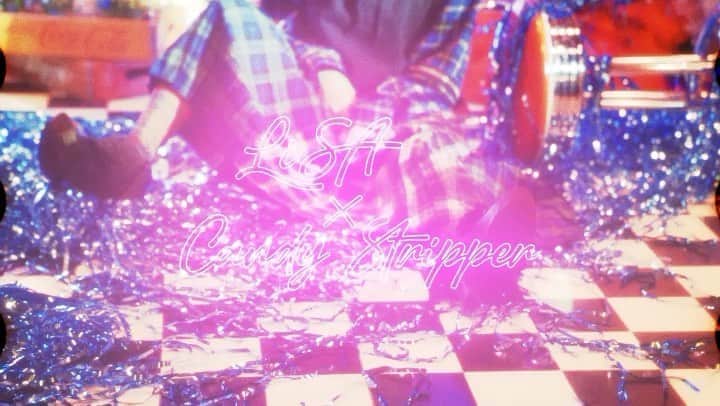 のインスタグラム：「LiSA×Candy stripper Pre Order start!  #lisa #candystripper」