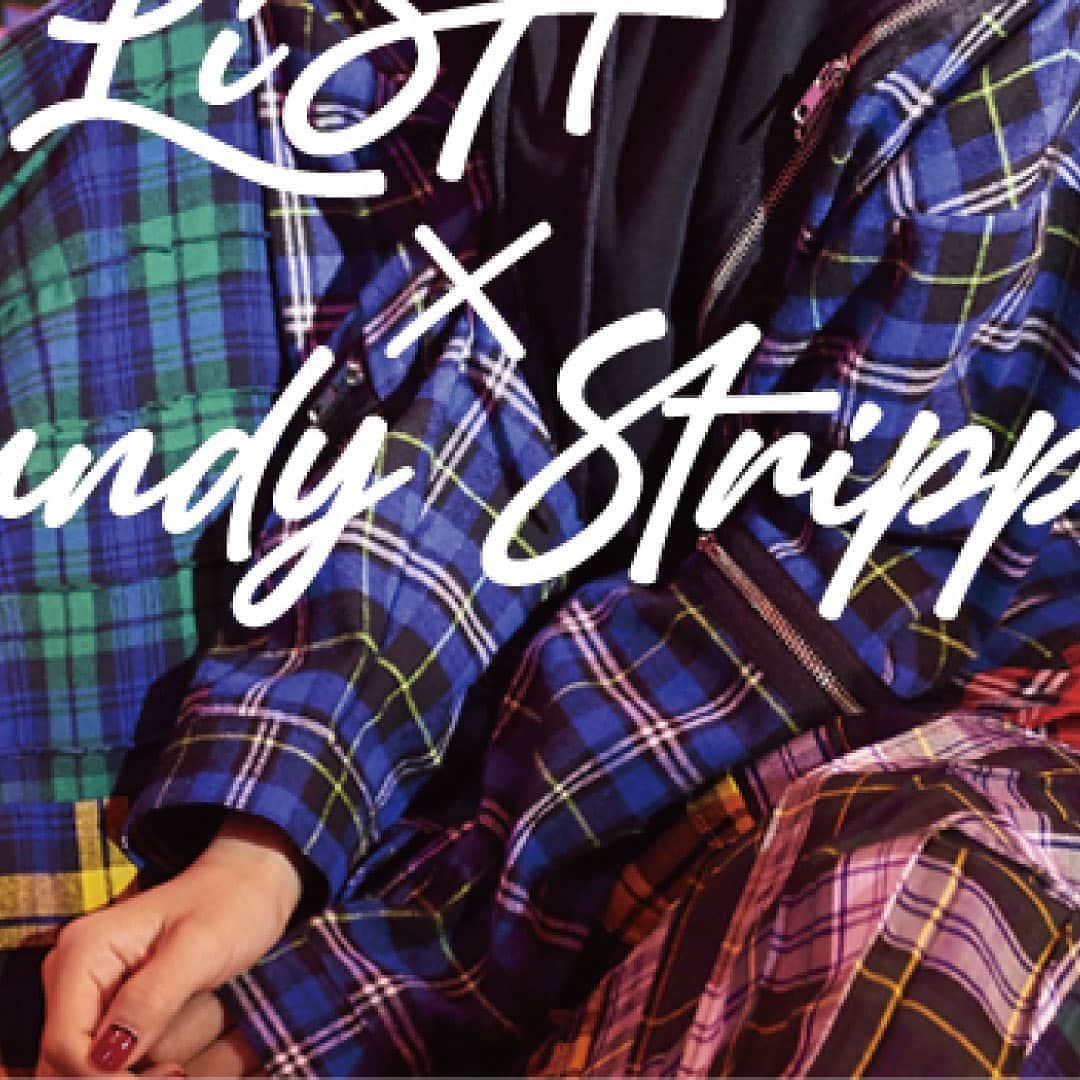 のインスタグラム：「. LiSA×Candy Stripper  #lisa #candystripper」