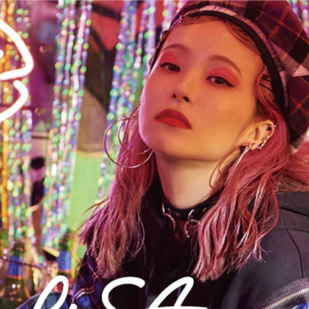 のインスタグラム：「. LiSA×Candy Stripper  #lisa #candystripper」