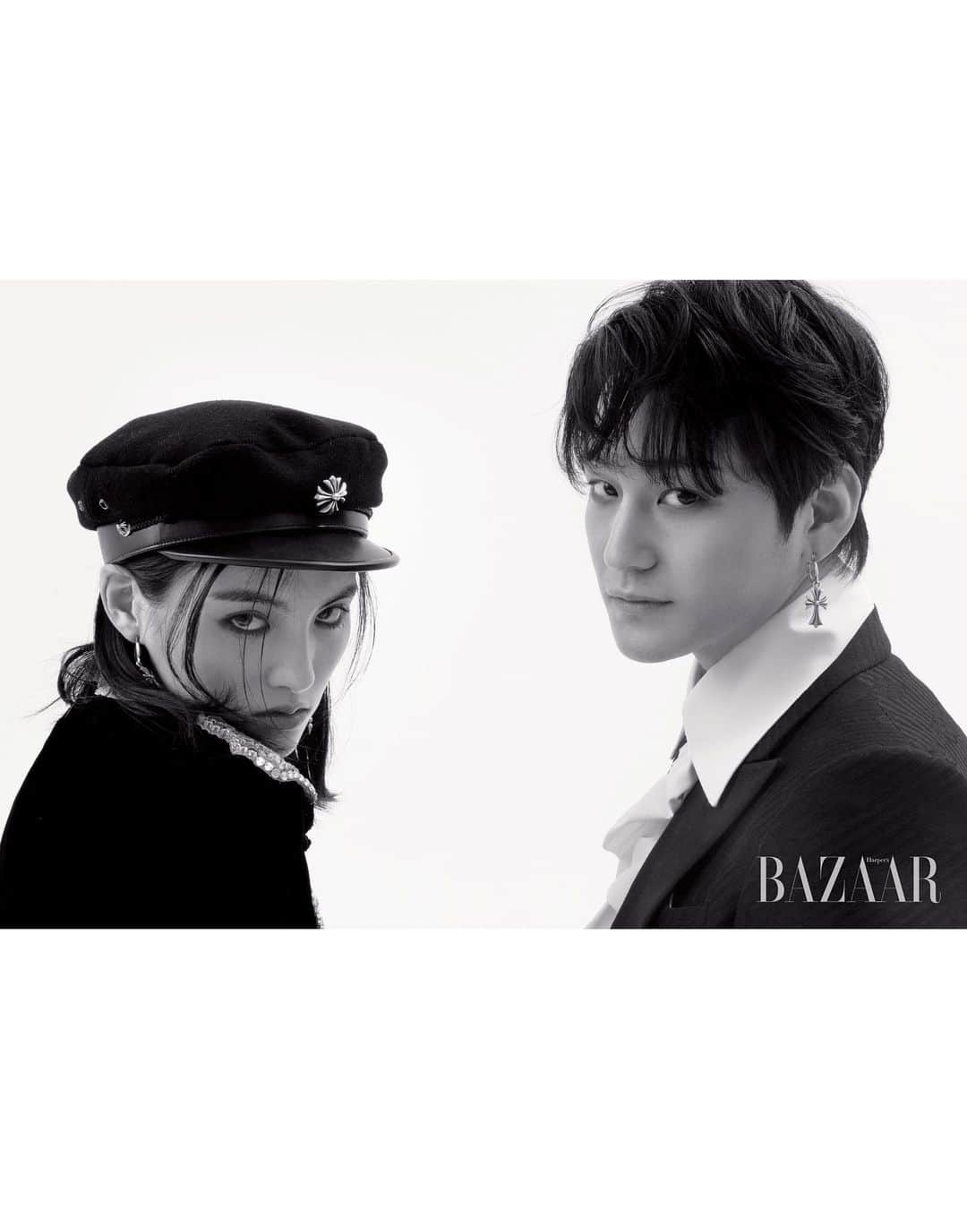 キム・ボムさんのインスタグラム写真 - (キム・ボムInstagram)「🦊🦇 -  #bazaar @demi_kimee」8月21日 12時37分 - k.kbeom