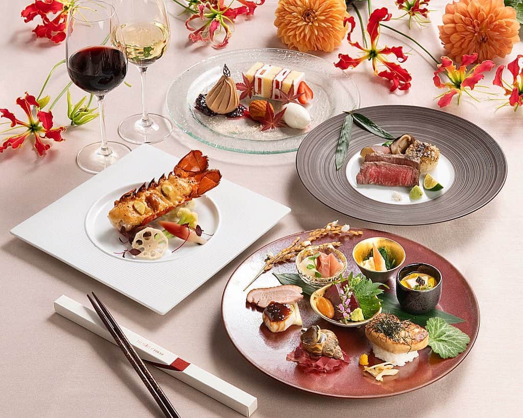 東京タワーの麓の結婚式のグルメインスタ