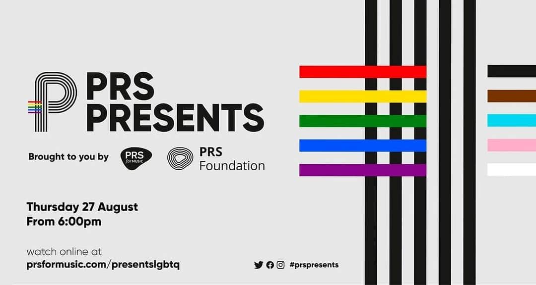 PRS for Musicさんのインスタグラム写真 - (PRS for MusicInstagram)「Together with @prsfoundation we're bringing you a special virtual edition of #PRSPresents to celebrate the diversity of our members and the LGBTQ+ community 🏳️‍🌈⚧🎶  Featuring @rightsaidfredofficial , @bishiofficial , @selfesteemselfesteem @bigjoanieband & @abisha!  Hosted by @thesabrinagrant  📅 Tune in from 6pm on 27 Aug - LINK IN BIO」8月21日 23時30分 - prsformusic