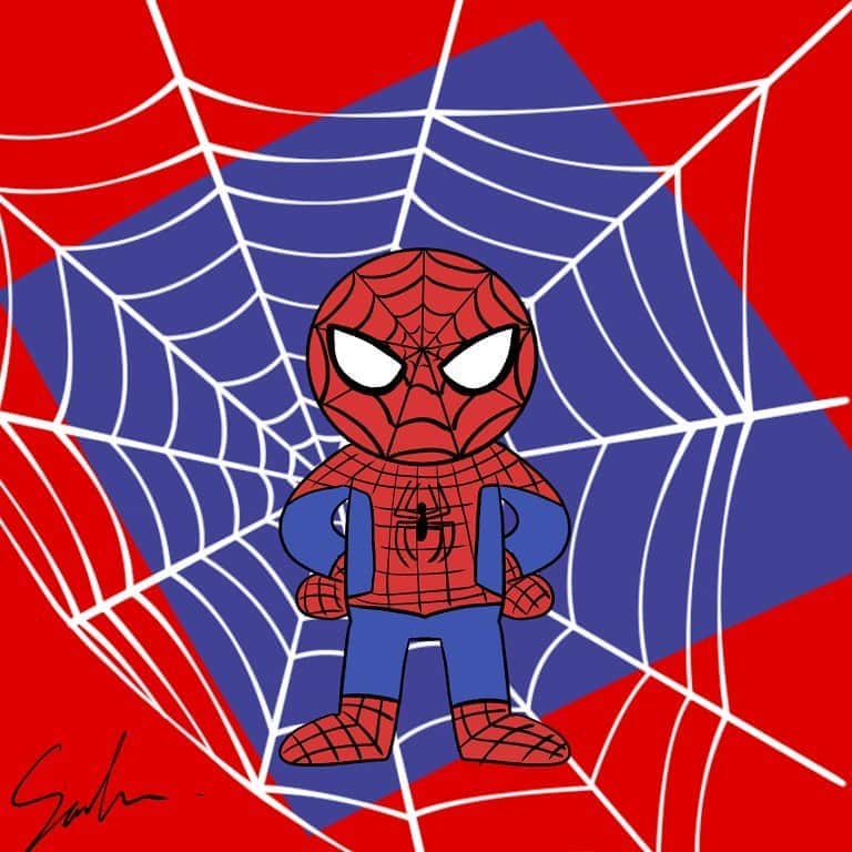  才原茉莉乃さんのインスタグラム写真 - ( 才原茉莉乃Instagram)「#あなたの推しアメコミキャラ描きます企画 #MARVEL #スパイダーマン (#spiderman)#マーベル #mcu #spidey #hero#MARVELhero #instapic #instadraw #アメコミ#手描き#pic#drawing  #japan#instadraw #marvelcomics #illustration#illustrator#art#drawing#artist#painting#artwork #cintiq #일러스트 #드로잉 #그림스타그램 #그림 #그림일기 #손그림」8月21日 23時32分 - saihara_0120